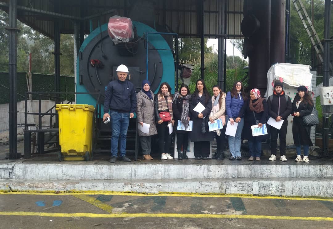 Etudiants sensibilisés : visite usine traitement déchets